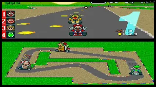 Super Mario Kart [Victory Themes] [HD] SNES