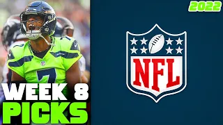 NFL WEEK 8 PICKS 2022 NFL GAME PREDICTIONS | WEEKLY NFL PICKS