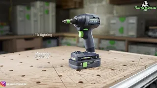 Аккумуляторная импульсная дрель шуруповёрт Festool TID 18