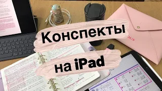 Конспекты На iPad || Notability