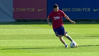 Messi & Barcelona Train Ahead Of First Pre-Season Friendly