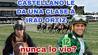 CASTELLANO LE ENSEÑA A IRAD ORTIZ CON VELOCISTAS - #hipismo EN VIVO -