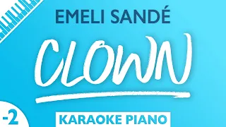Emeli Sandé - Clown (Lower Key) Piano Karaoke