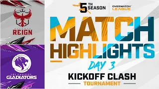 @LAGladiators vs @atlantareign   | Kickoff Clash Tournament Highlights | Day 3