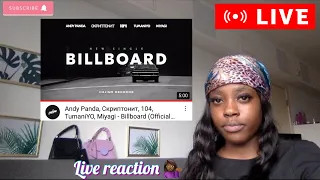 Reacting to Andy Panda, Скриптонит, 104, TumaniYO, Miyagi - Billboard (Official Audio) RUSSIAN RAP