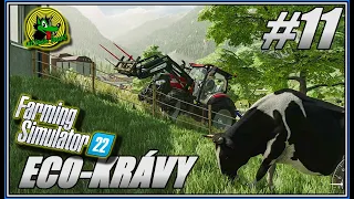 Můůů-žeme začít chovat krávy (Neřádova ECOfarma)-Farming simulator 22 #11 CZ/SK