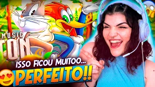 QUANTA REFERÊNCIA!!😱 Lunáticos | Pernalonga e Pica-Pau | Papyrus Da Batata