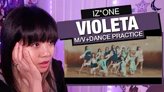 OG KPOP STAN/RETIRED DANCER'S REACTION/REVIEW: IZ*ONE "Violeta" M/V+Dance Practice!