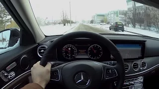 2016 Mercedes-Benz E200 POV Test Drive