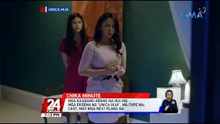 Mga kaabang-abang na huling mga eksena ng "Unica Ija", na-tape na; cast, may mga next... | 24 Oras