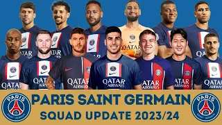PARIS SAINT GERMAIN Squad Update 2023/24 Ft. Marco Asensio, Lucas Hernandez, Manuel Ugarte Etc...