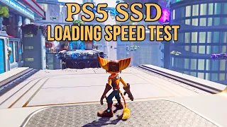 Ratchet & Clank: Rift Apart PS5 Loading Speed (PS5 SSD is Incredible)