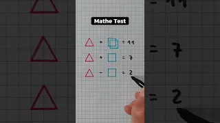 Kannst du das lösen? 😬 #mathe #rätsel #logik #gleichungenlösen #gehirnjogging #puzzle #kopfrechnen
