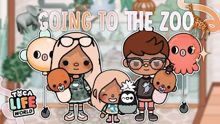 Visiting The Zoo 🐘🦒! | *WITH VOICE* | Toca Boca Life World Roleplay