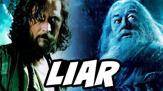 Why Dumbledore WANTED Sirius to ROT in Azkaban - Harry Potter Theory