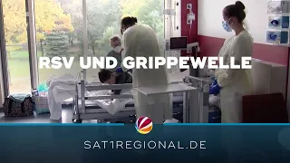 RSV- und Grippewelle rollt: Ärzte und Fachpersonal teilweise am Limit