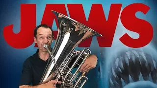 Jaws Theme (euphonium, tuba, cimbasso and piano cover)