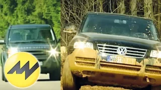 VW Touareg vs. Land Rover Discovery