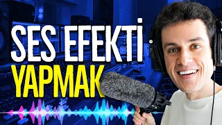 FİLM VE DİZİLERİN SES EFEKTLERİNİ YAPMAK! (Enteresan Meslekler)