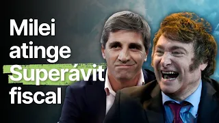 Superávit fiscal HISTÓRICO na ARGENTINA, mas será suficiente para CONTROLAR a INFLAÇÃO?