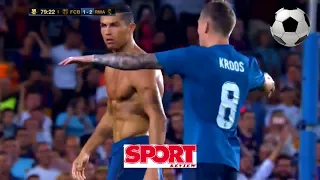 Barcelona vs Real Madrid 1 3 - All Goals and Highlights (14/8/17)