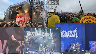 Wacken 2023: 1st Time Experience Day 0 | Day 1 | Day 2 - #nervosa #battlebeast #beyondtheblack #dora