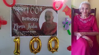 THE 100TH BIRTHDAY CELEBRATION OF LOLA TALIA
