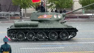 Военный парад Победы в Москве 2024