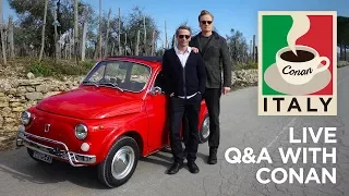 Live Q&A: "Conan Without Borders: Italy" | Conan Without Borders