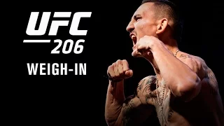 UFC 206: Official Weigh-in