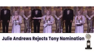 Julie Andrews Rejects Tony Nomination (1996)