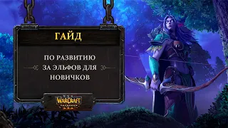 Гайд по развитию за ночных эльфов для новичков Warcraft 3: Reforged