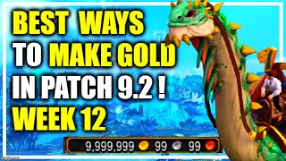 WoW 9.2: WEEK 12 - Best ways to make GOLD in Patch 9.2! Up to 500k/hour | Shadowlands Gold Farming
