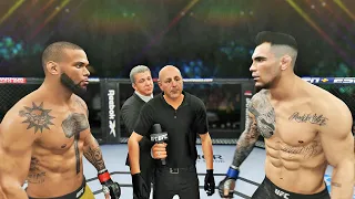 Thiago Santos vs Aleksandar Rakic Full Fight - UFC 4 Simulation