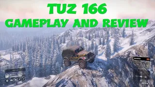 SnowRunner Tuz 166 Gameplay And Review