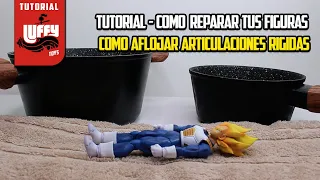 Tutorial: Cómo aflojar articulaciones rígidas de tus figuras - Luffytoys Reviews