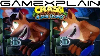 Crash Bandicoot: The N-Sane Trilogy Graphics Comparison (Switch vs PS4)