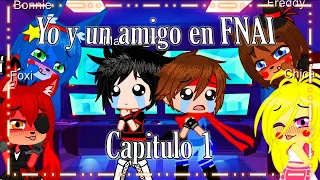 Yo y un amigo en FNIA CAP 1 // Gacha Club // Collab @marcos_ytgamer1548  // chocoMarceloX //