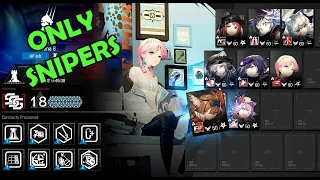 [Arknights CC#5] RISK 18 only Snipers w/ Aciddrop