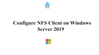 Configure NFS Client on Windows Server 2019