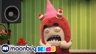 Christmas Choking Hazard | Oddbods 😂| Old MacDonalds Farm | MOONBUG KIDS | Animal Cartoons for Kids