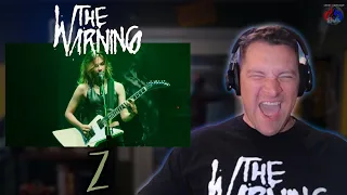 The Warning "Z" 🇲🇽 Live at Teatro Metropolitan | DaneBramage Rocks Reaction