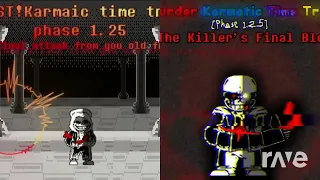 Dusted karmas x Murder karmatic time trio The final blow from your friends (Undertale AU)