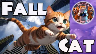 Fall Cat : How A Cat Survived A 32 Story Fall From A Building Cat Video 2024