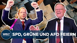 LANDTAGSWAHL NIEDERSACHSEN: SPD bleibt stärkste Kraft - Auch AfD sieht sich als Wahlsieger