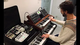 Rhodes and minimoog improv feature UAFX and Microcosm pedals