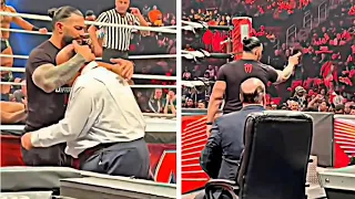 Roman Reigns Always Respect Pual Heyman ❤️|Roman and Pual Love .