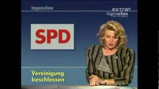 SPD Vereinigungsparteitag 1990