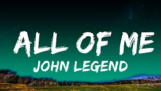 1 Hour |  John Legend - All of Me (Lyrics)  | Lyrics Mind Loop