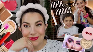 EVERY MAKEUP PRODUCT Chosen By My Girls... GRWM